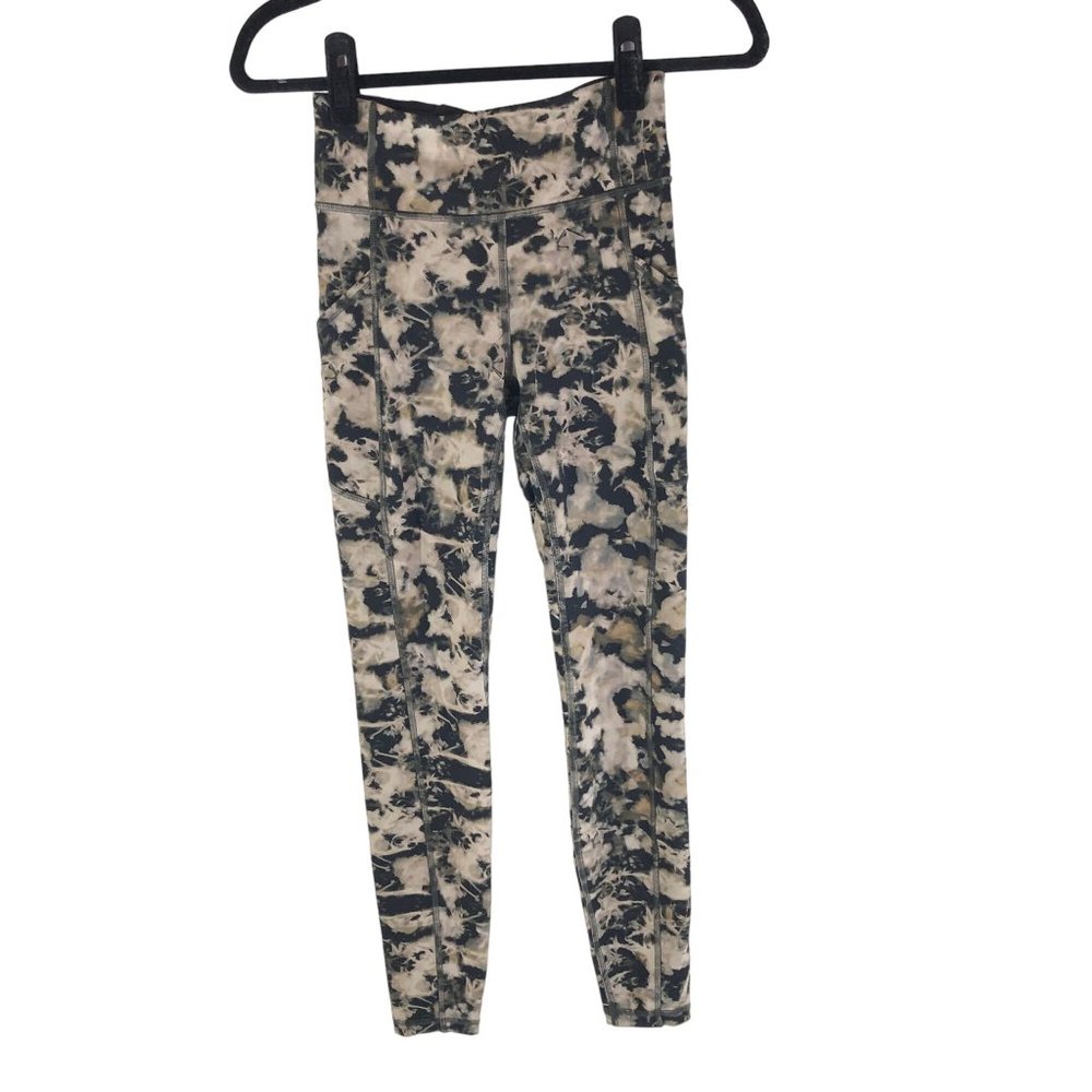 Lululemon Invigorate High-Rise Tight 28" Dispersed Light Raw Linen Multi Brown 4